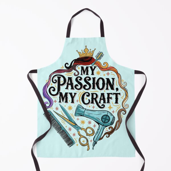 Item preview, My Passion My Craft | Hairstylist Text Design designed and sold by MartynaKanik.
