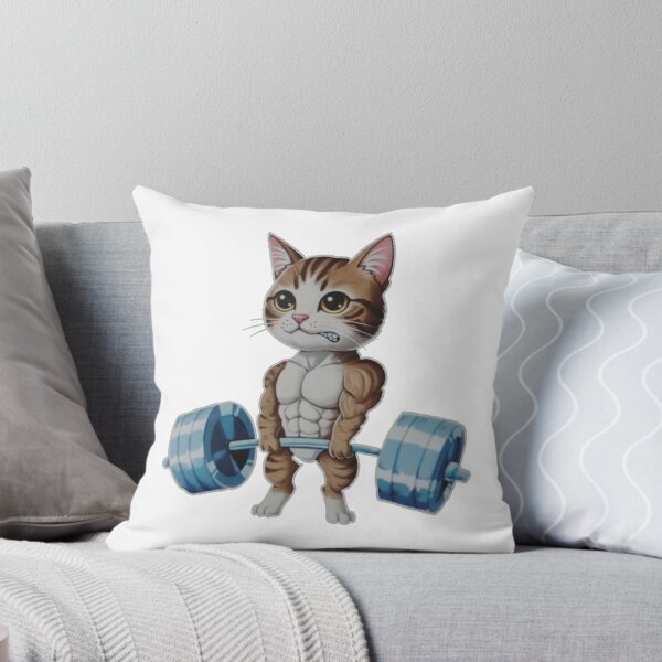 Item preview, Cat workout powerlifting kitty  designed and sold by Steele-Art.