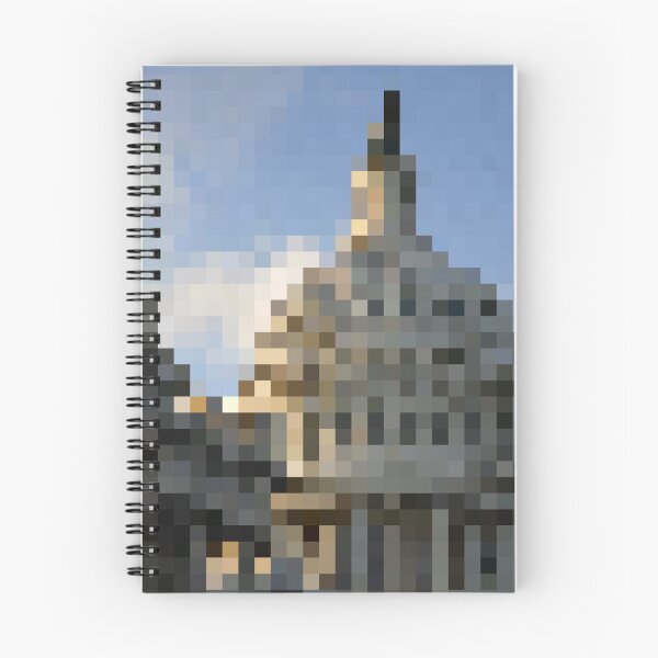 Item preview, Pixelated US Capitol Building designed and sold by Potato Quality Prints.