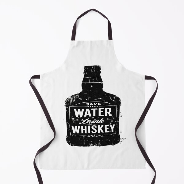 Item preview, Save Water Drink Whiskey – Funny Vintage Bottle Quote for Whiskey Lovers, Bar Decor & Gifts designed and sold by Bright Nest Studio.