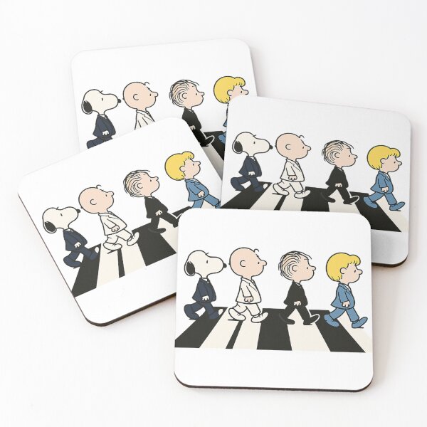Item preview, Beatles Cartoon Crosswalk Band Parody designed and sold by Belteshazzar.