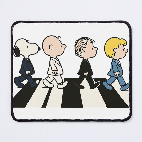 Item preview, Beatles Cartoon Crosswalk Band Parody designed and sold by Belteshazzar.