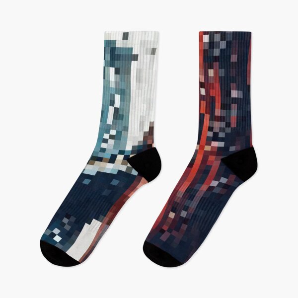 Item preview, Pixelated View of Manhattan Bridge designed and sold by Potato Quality Prints.
