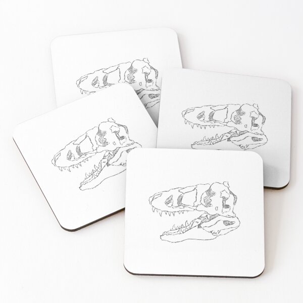 Item preview, t-rex skull designed and sold by bananabre-ad.
