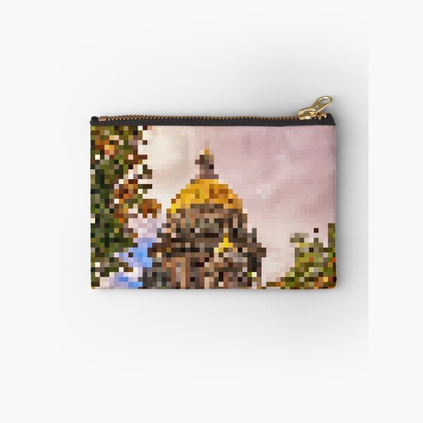 Item preview, Pixelated View of Gold Dome designed and sold by Potato Quality Prints.