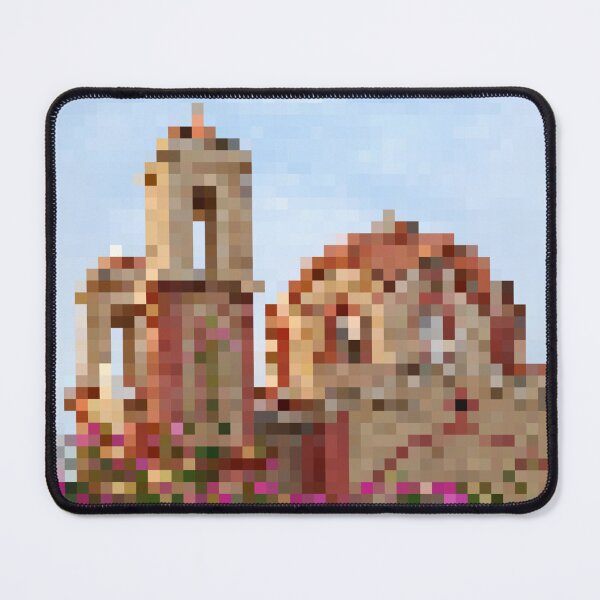 Item preview, Pixelated Colorful Cathedral Dome designed and sold by Potato Quality Prints.
