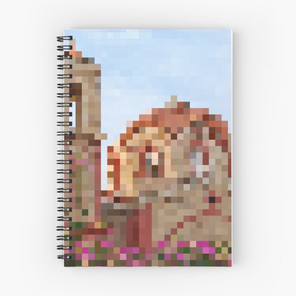 Item preview, Pixelated Colorful Cathedral Dome designed and sold by Potato Quality Prints.