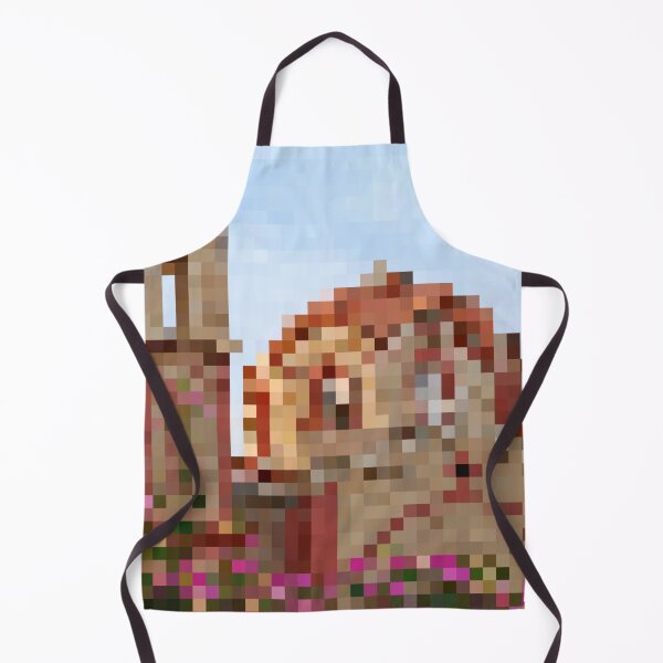 Item preview, Pixelated Colorful Cathedral Dome designed and sold by Potato Quality Prints.