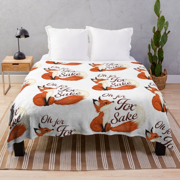 Item preview, Oh for Fox Sake Funny Sarcastic Cute designed and sold by PolaMaku.