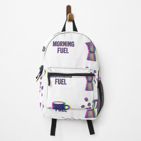 Item preview, Vibrant Retro-Glitch Coffee and Morning Fuel Illustration Set designed and sold by NonditStudio.