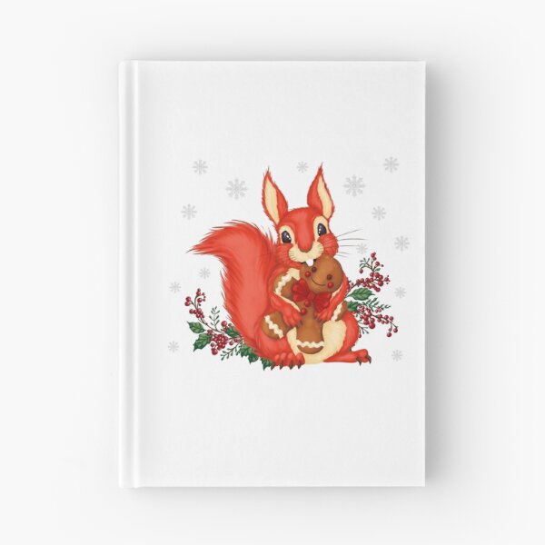 Item preview, Cute Squirrel with gingerbread man designed and sold by PolaMaku.