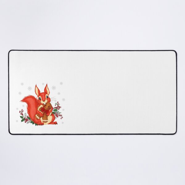 Item preview, Cute Squirrel with gingerbread man designed and sold by PolaMaku.