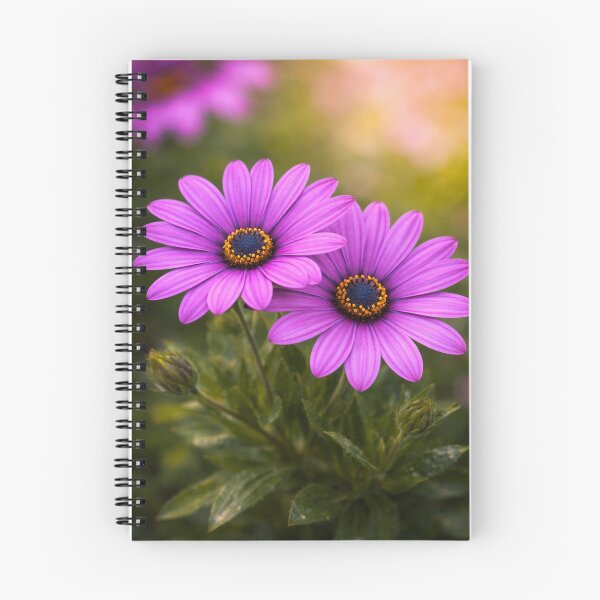 Item preview, Twin African Daisies – Soft Focus Floral Photography designed and sold by TMD167207.