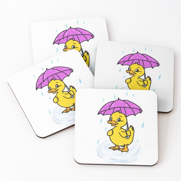 Item preview, Ducky playing in the rain designed and sold by Designs by Momma J .