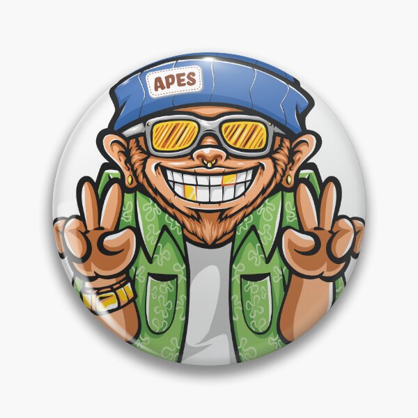 Item preview, Ape Wearing Stylish Summer Outfit designed and sold by kofiages.
