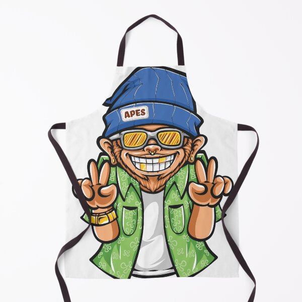 Item preview, Ape Wearing Stylish Summer Outfit designed and sold by kofiages.