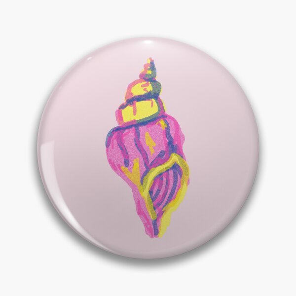Item preview, colourful conch shell designed and sold by bananabre-ad.