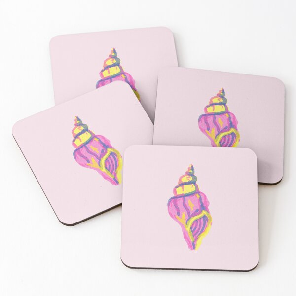 Item preview, colourful conch shell designed and sold by bananabre-ad.