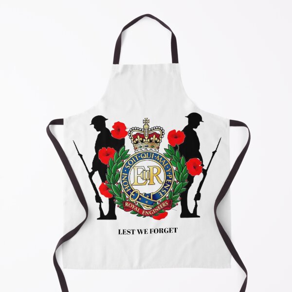 Item preview, Royal Engineers Remembrance Lest We Forget designed and sold by Bootneckstore.