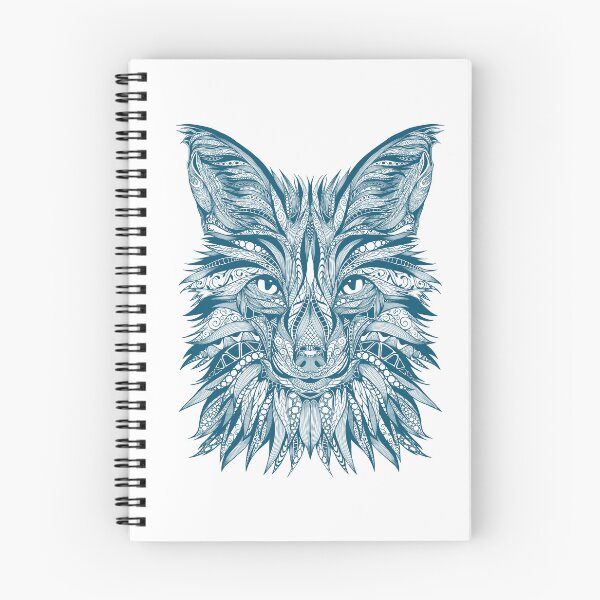 Item preview, Fox Wise Woods Creature Wildlife Ornament  turquoise designed and sold by PolaMaku.