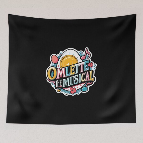 Item preview,  Omelette The Musical  Something Rotten Broadway Theatre Design designed and sold by Draw-Glas.