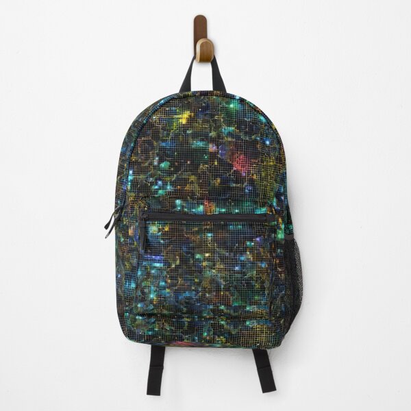 Item preview, Neon Grid Cosmos - Abstract Cyberpunk Art designed and sold by mxztar.