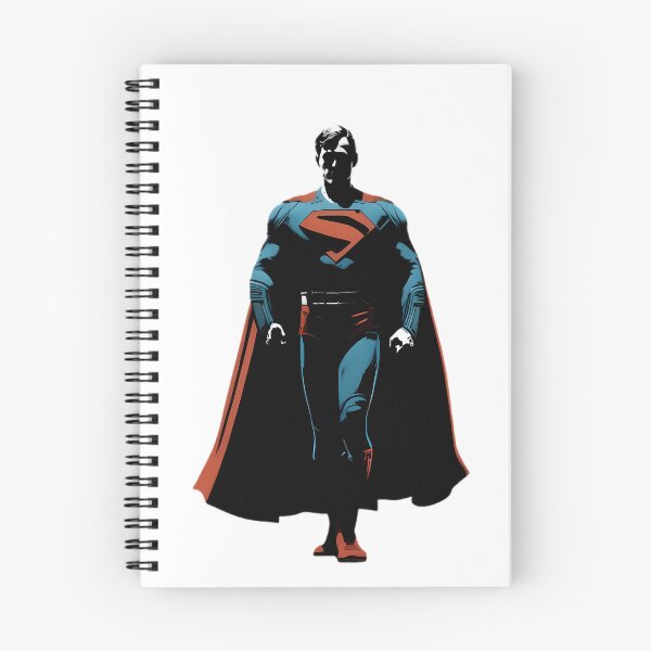 Artikelvorschau, Minimalistisches Superman-Poster, DC-Superhelden-Illustration, düsteres Comic-Wandbild, Superman-Silhouette-Fanart-Druck entworfen und verkauft von LoomisDreams.