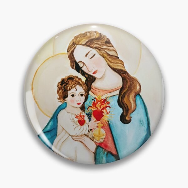 Item preview, The Two Holy Hearts designed and sold by Holyhearts.