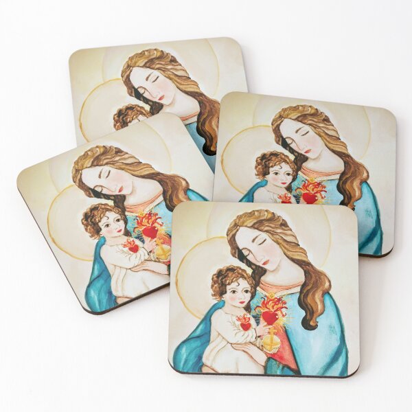 Item preview, The Two Holy Hearts designed and sold by Holyhearts.