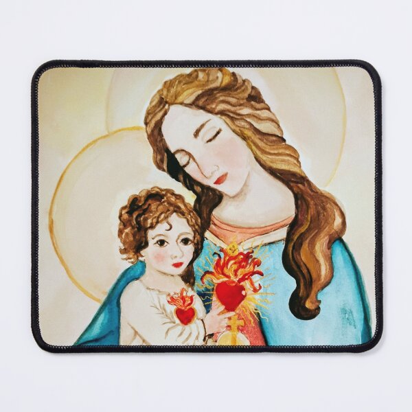 Item preview, The Two Holy Hearts designed and sold by Holyhearts.