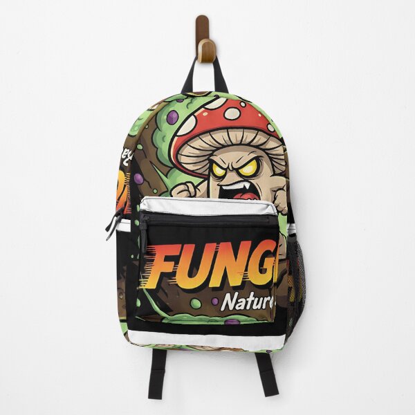 Item preview, Fungi Fight Nature Strikes Back Retro Mushroom Mascot designed and sold by CELESTIAL©️.