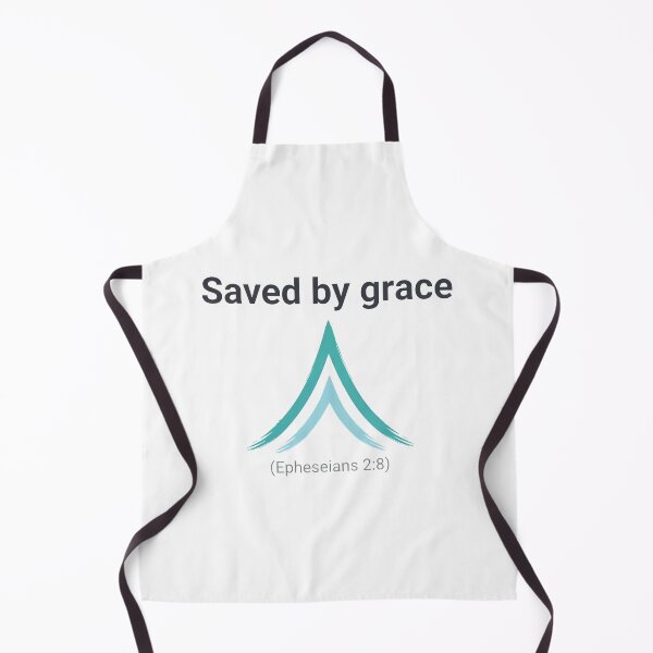 Item preview, Saved By Grace Ephesians 2:8 Christian Minimalist Design. designed and sold by loveandlightrb.