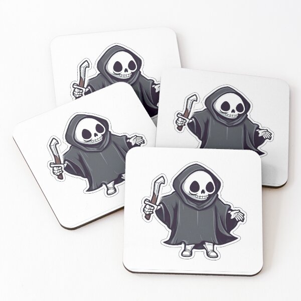Item preview, Grim Reaper in cartoon style designed and sold by CNYT Studio.