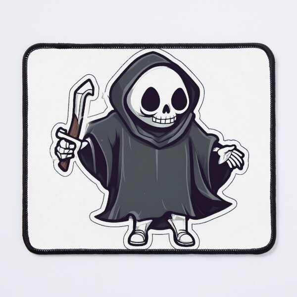 Item preview, Grim Reaper in cartoon style designed and sold by CNYT Studio.