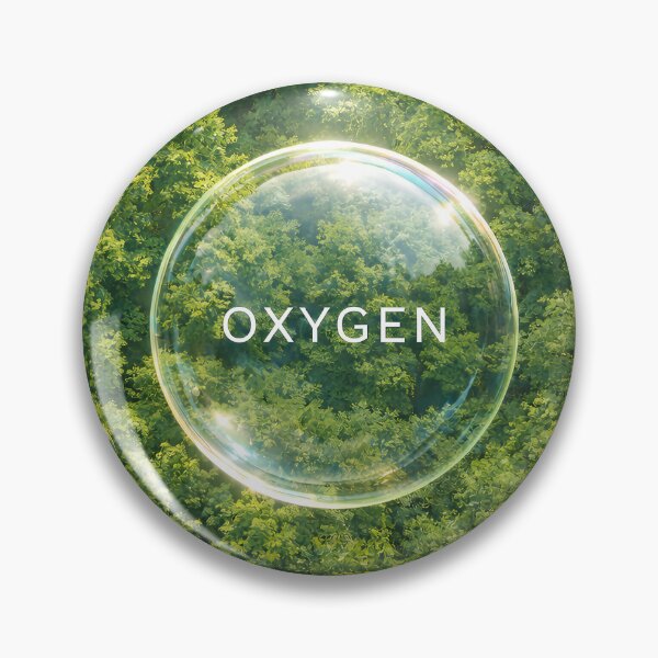 Item preview, Oxygen Bubbles Floating Above Green Forest Representing Clean Air Nature Balance Environmental Health Sustainability Life designed and sold by Mimoshi ⭐⭐⭐⭐⭐.