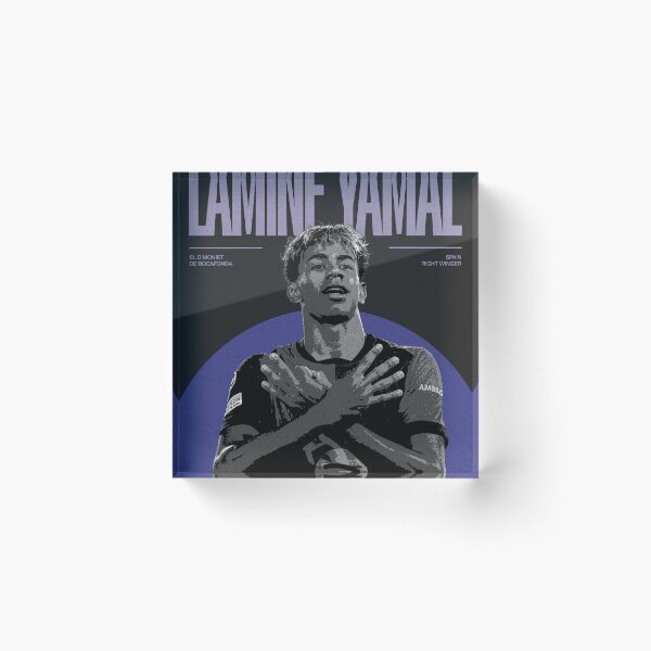 Item preview, Lamine Yamal Barcelona Poster HD designed and sold by BOREDASHER.