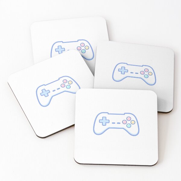 Item preview, Minimalist Pastel Pixel Gamepad Cute Retro Gaming Controller designed and sold by ChibiKiramimi.