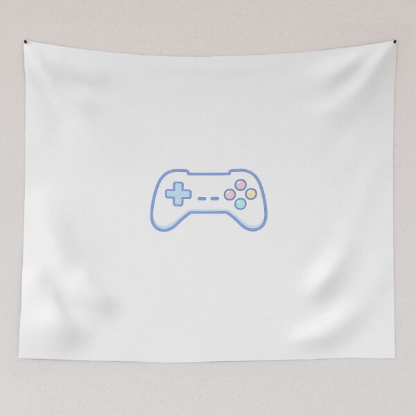 Item preview, Minimalist Pastel Pixel Gamepad Cute Retro Gaming Controller designed and sold by ChibiKiramimi.