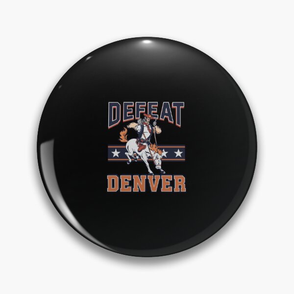 Item preview, Defeat Denver Retro Western Rodeo Mascot Sports  designed and sold by  MOHAMED.