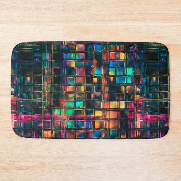Item preview, Neon Prism Grid designed and sold by mxztar.