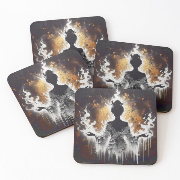 Item preview, Black White and Gold, Ai Generated Art  designed and sold by ACC .