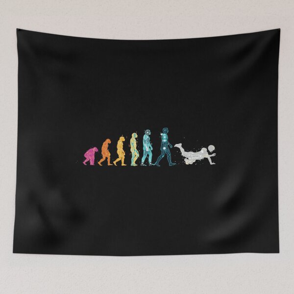 Item preview, : Evolution of Breaking Dance - Retro Street Art Graffiti  designed and sold by Evaevonechi.