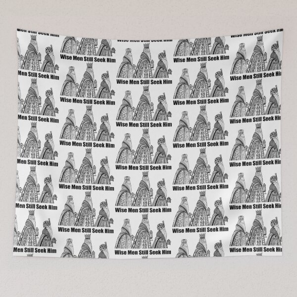 Item preview, Wise Men Still Seek Him Jesus Christmas designed and sold by PolaMaku.