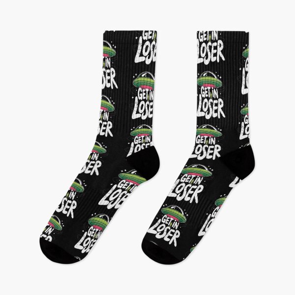 Item preview, Get In Loser Alien UFO Abduction Design designed and sold by MonkiFlipp.
