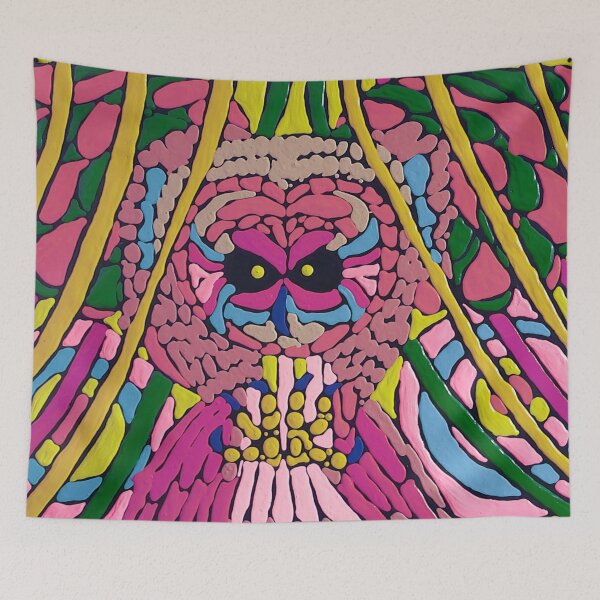 Item preview, Colorful Owl 8 designed and sold by Gluecknika.