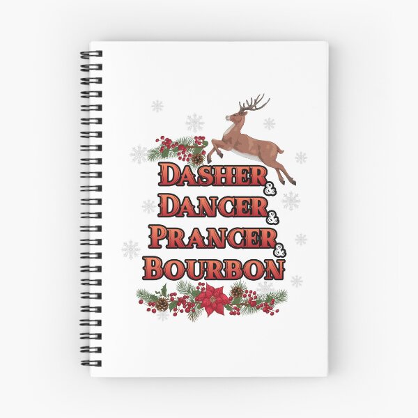 Artikelvorschau, Dasher Dancer Prancer und Bourbon Weihnachtsrentier entworfen und verkauft von PolaMaku.