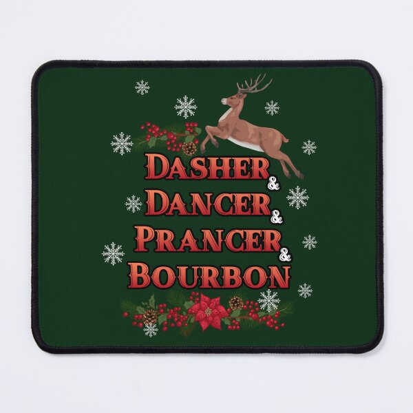 Item preview, Dasher Dancer Prancer and Bourbon Christmas  Reindeer designed and sold by PolaMaku.