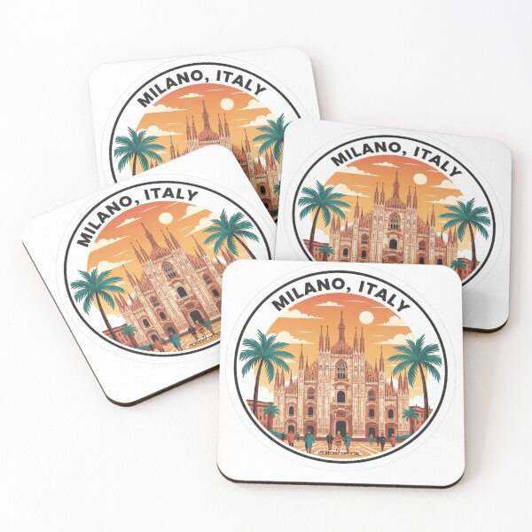 Item preview, Milano Glow – Duomo at Dusk designed and sold by Islanday.official.