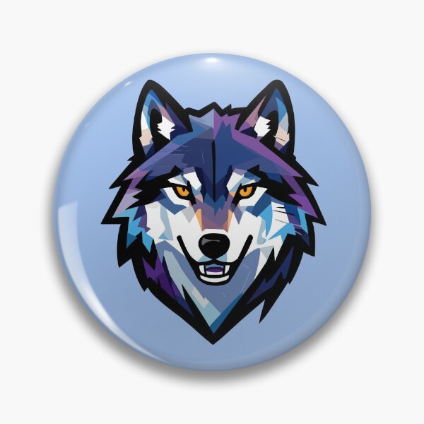 Item preview, Geometric Wolf Head | Modern Polygonal Animal Illustration designed and sold by MartynaKanik.