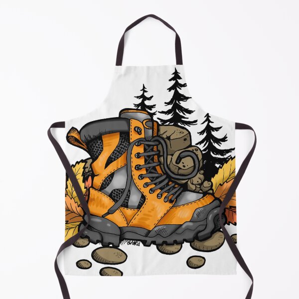 Item preview, Hiking Boot in the Wilderness Illustration designed and sold by Avara-Creative.